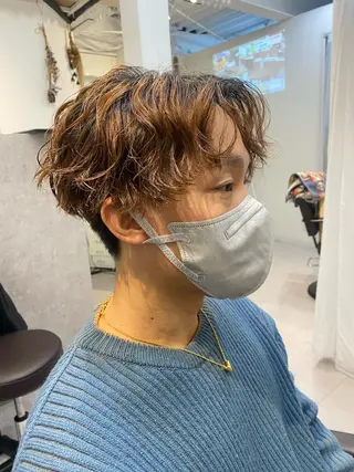 パーマ メンズ 似合う髪型見つけます AYAKAのヘアスタイル