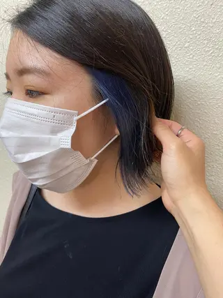 ショート カラー 縮毛矯正/艶カラー/ ikedaのヘアスタイル