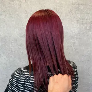 セミロング カラー パーマ ヘアアレンジ 🤍透明感カラー🤍 Ryujiのヘアスタイル