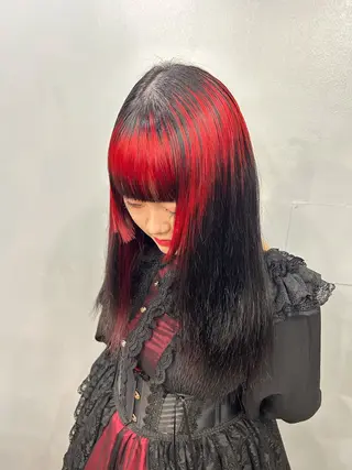 ロング XENA 渋谷店のヘアスタイル