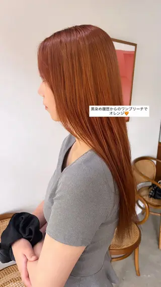 カラー honoka uemuraのヘアスタイル