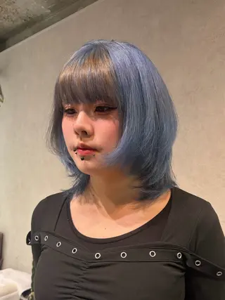 ミディアム カラー 透明感カラー🫧🎀 まりなのマツエク・マツパデザイン