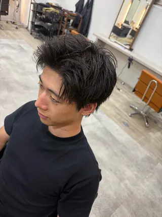 ショート 藤島 遥翔のヘアスタイル