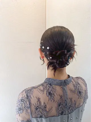 ヘアアレンジ hair make もりした ゆうのヘアスタイル