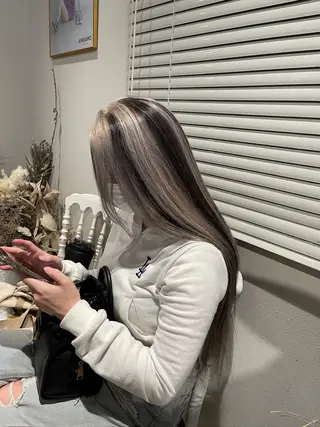 ロング カラー ANDIAMO SAKAE🍁楓のヘアスタイル