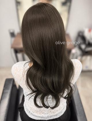 ロング 髪質改善/透明感カラ ー🥣💓rikoのヘアスタイル