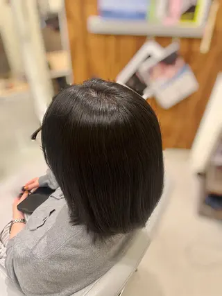 ミディアム カラー 髪質改善/縮毛矯正 艶髪🔥高杉のヘアスタイル