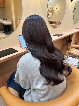 ロング 金木 凜花のヘアスタイル