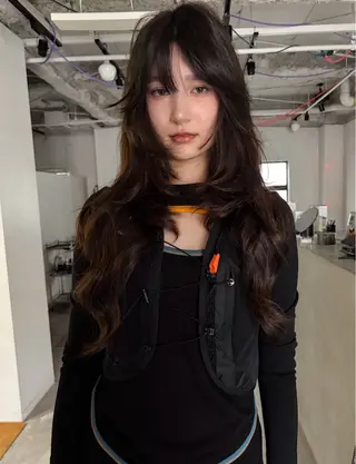 ロング カラー 村上雅人 ナチュラルモードのヘアスタイル
