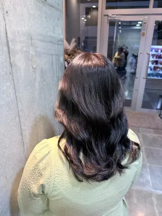 ロング カラー ヘアアレンジ marina ¨̮のヘアスタイル