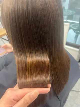 セミロング 北崎 えりのヘアスタイル