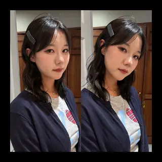 ミディアム カラー mai / linoah˚✧のヘアスタイル