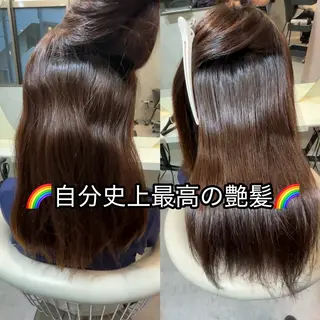 ロング ヘアアレンジ 大宮縮毛矯正特化/ 巻ける艶髪/吉田光佑のヘアスタイル