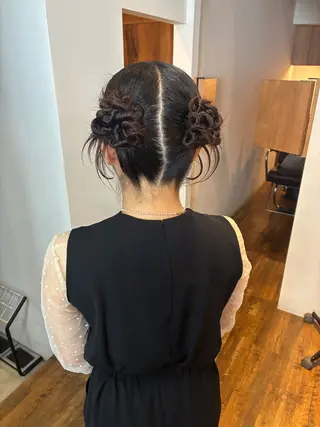 ミディアム nacoハイトーン ベージュ🩰のヘアスタイル