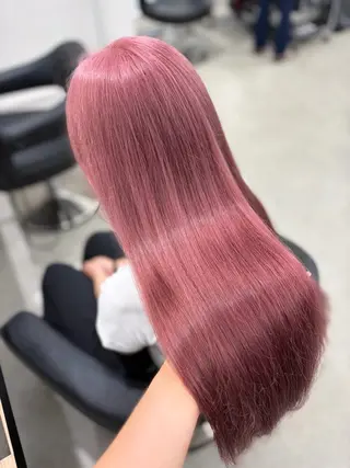 カラー girly❤︎暖色ヘ ア➰🎀HINANOのヘアスタイル