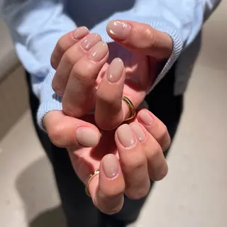 ネイル シンプルネイル Ezura Yumiのネイルデザイン