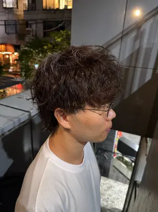 メンズ 河野 悠のヘアスタイル