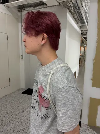 カラー メンズ メンズカット パーマ[佐橋]のヘアスタイル