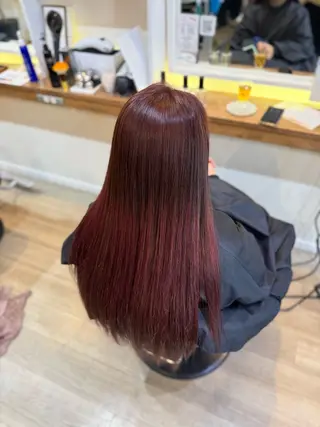 ロング 武原 虹音のヘアスタイル