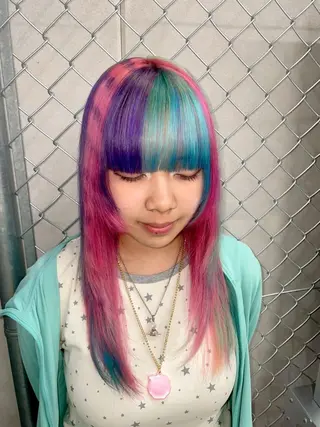 カラー め るのヘアスタイル
