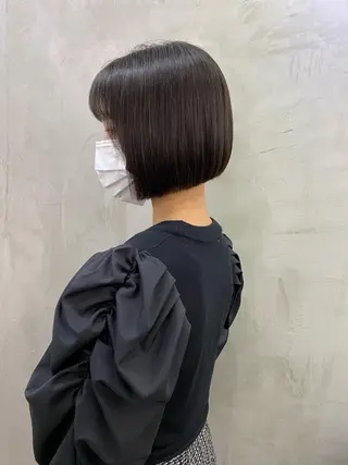 ショート カラー ヘアアレンジ ブリーチダブルカラー 元町三宮/三ノ宮のヘアスタイル