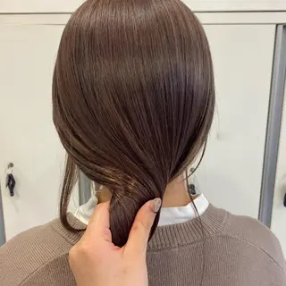 セミロング 田谷 夏生のヘアスタイル