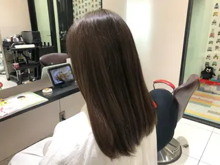 セミロング カラー 💜髪質改善美髪💜 星野清光のヘアスタイル