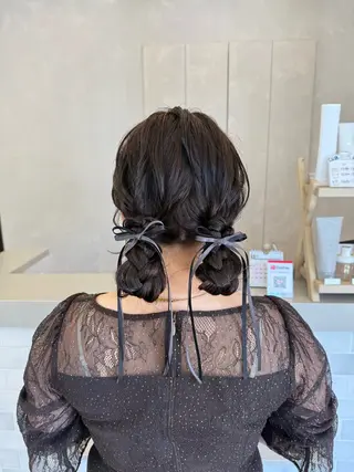 ヘアアレンジ 永田 彩華のヘアスタイル