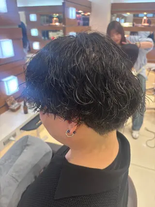 パーマ メンズ 💎【ちゅるんカラ ー】あいみ💎のヘアスタイル