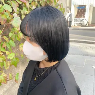 ミディアム カラー 髪質改善 RYOのヘアスタイル