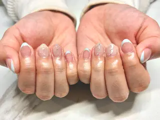 ショート Beautiful Me, Aiのネイルデザイン