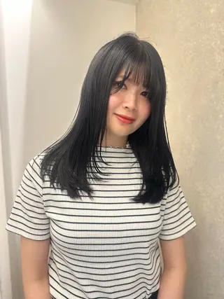 ロング 韓国ヘアメンズ・レデ ィース特化ミクのヘアスタイル