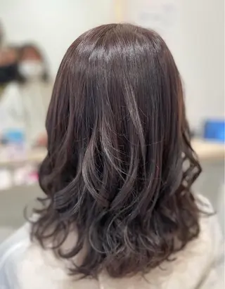 セミロング カラー カぺリベラ 寝屋川店のヘアスタイル