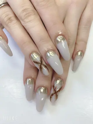 ロング JNA認定講師🌸 RIEのネイルデザイン