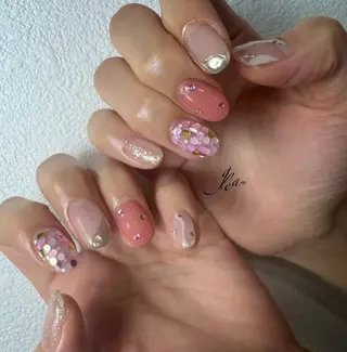 ネイル gleam✴︎ sayakaのネイルデザイン