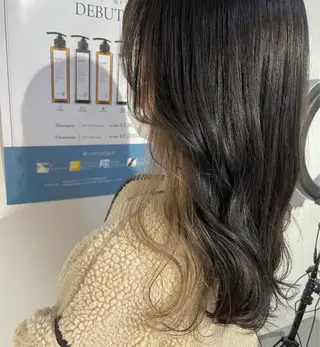 セミロング カラー 🍊新宿南口🍊 ERINAのヘアスタイル