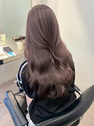 ロング カラー 似合わせ×ハイトーン ブリーチカラー/大雅のヘアスタイル