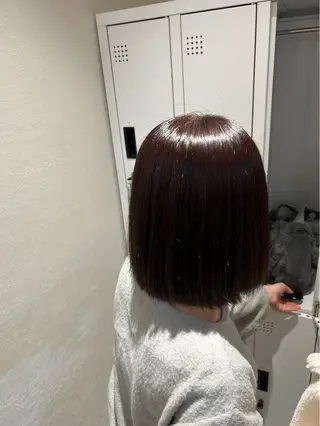 ミディアム 大森 望生のヘアスタイル