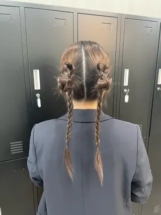 ロング ヘアアレンジ ALLEN hair /まなのヘアスタイル