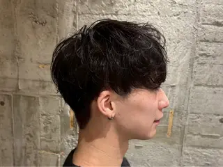 ショート パーマ メンズ 朝ラクパーマ 【SENA】のヘアスタイル
