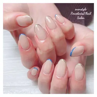 ミディアム ネイル 🐾enen style 🐾のネイルデザイン