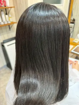 ロング 暖色カラー💞 菊地しおんのヘアスタイル