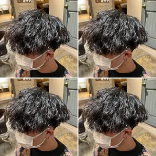 パーマ メンズ メンズパーマ特化 望月謙二郎のヘアスタイル