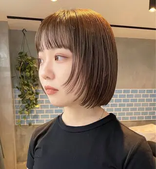 ショート カラー 360°キレイなボブ /ミヤノのヘアスタイル