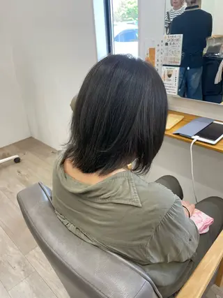 ショート カラー 縣空/LE-PLA BEAU Anteのヘアスタイル