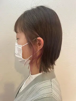 ショート カラー 英語ok sohee ソヒ 305号室のヘアスタイル