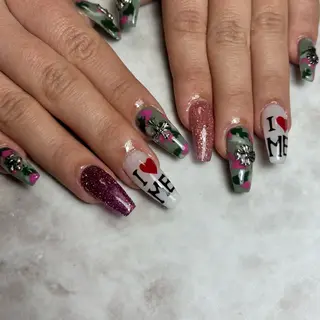 ネイル NAILSALON en+沖縄市美原のネイルデザイン