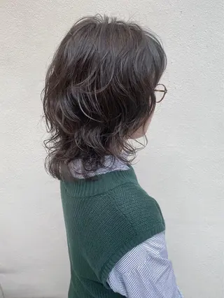 ミディアム パーマ 三軒茶屋/髪質改善 やまなかのヘアスタイル
