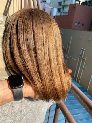 ショート カラー 髪質改善/レイヤー カット手塚奨のヘアスタイル