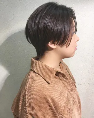 ショート ヨナイ チヒロのヘアスタイル
